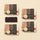 ChocoNougatine Snack Bar Set mit 20
